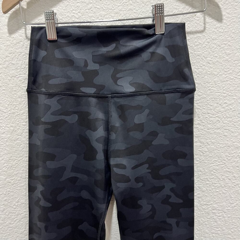 2 Pack! SPARK High Waisted 7/8 Leggings Black Camo & Navy Side Pocket Athletic